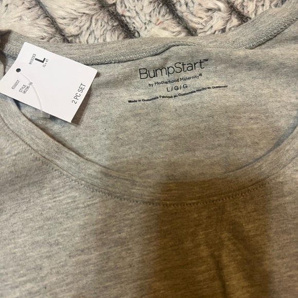 BumpStart Maternity Ruched T-Shirts Set of Two NWT - Picture 6 of 6
